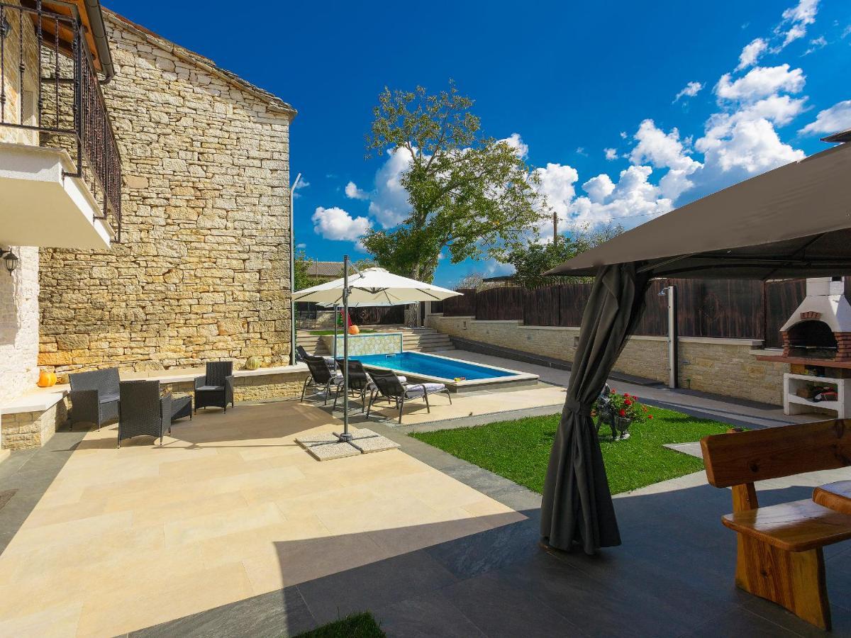 Villa Patrick-Luxury Stone House In The Center Of Istria Pazin Dış mekan fotoğraf